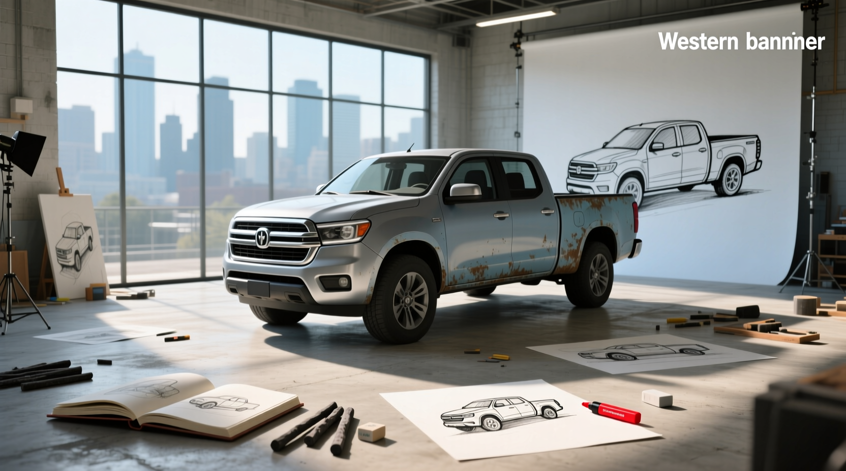 How to Draw a Pickup Truck Easy: Step-by-Step Guide