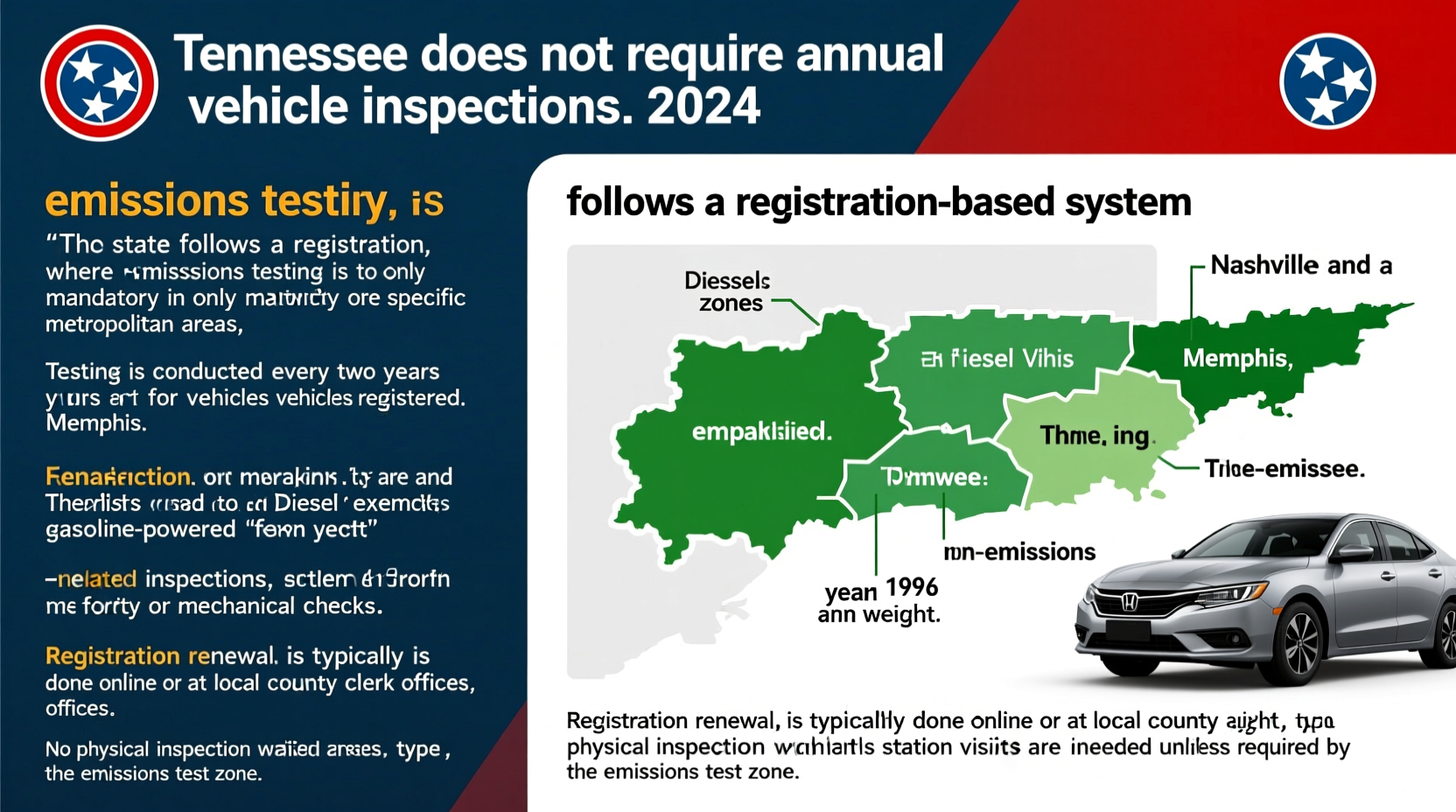 does tennessee have car inspections