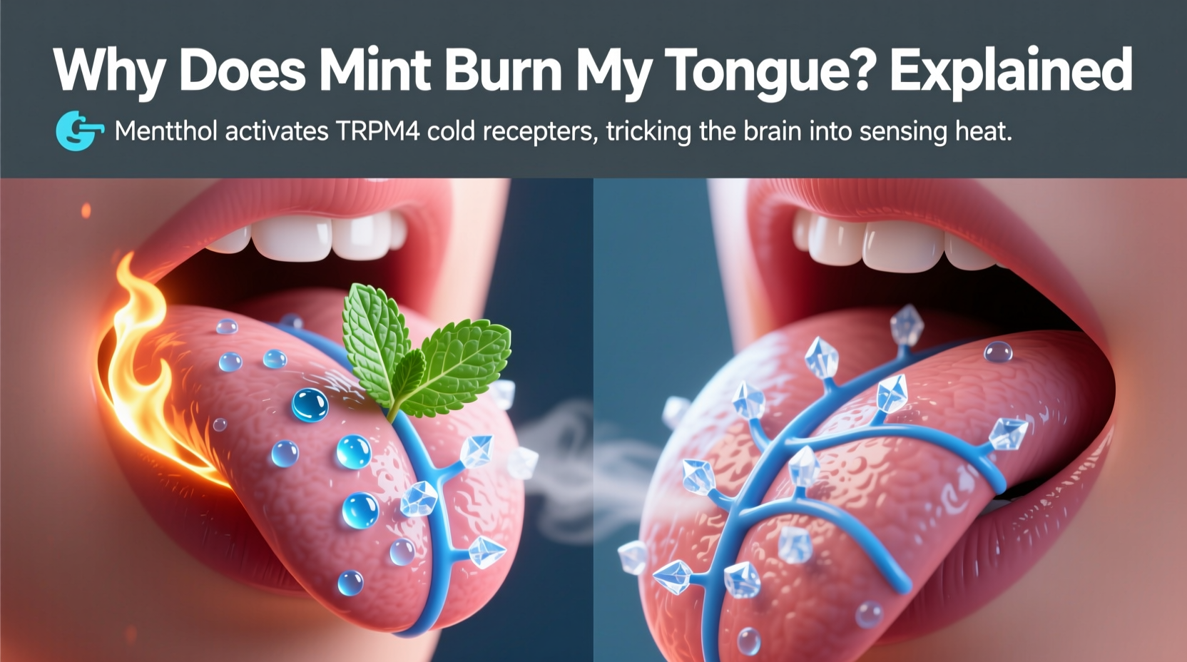 Why Does Mint Burn My Tongue? Explained