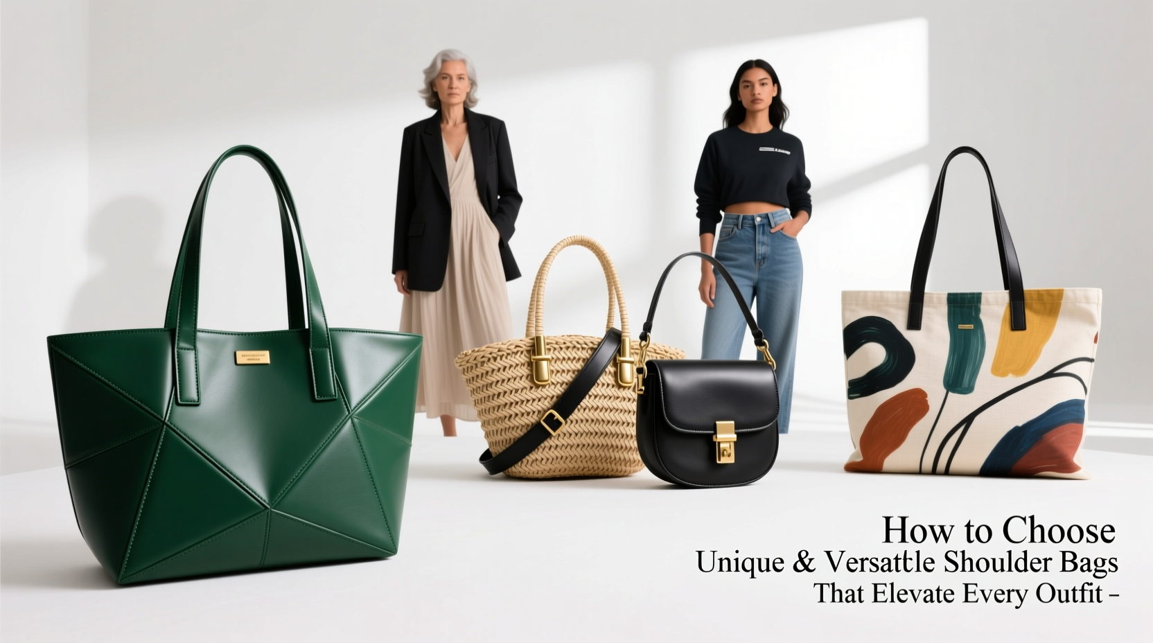 how to choose unique and versatile shoulder bags that elevate every outfit