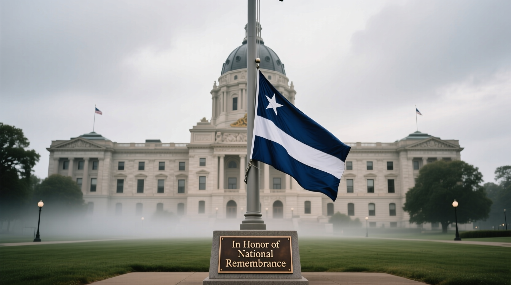 why are minnesota flags at half staff current status reasons 3