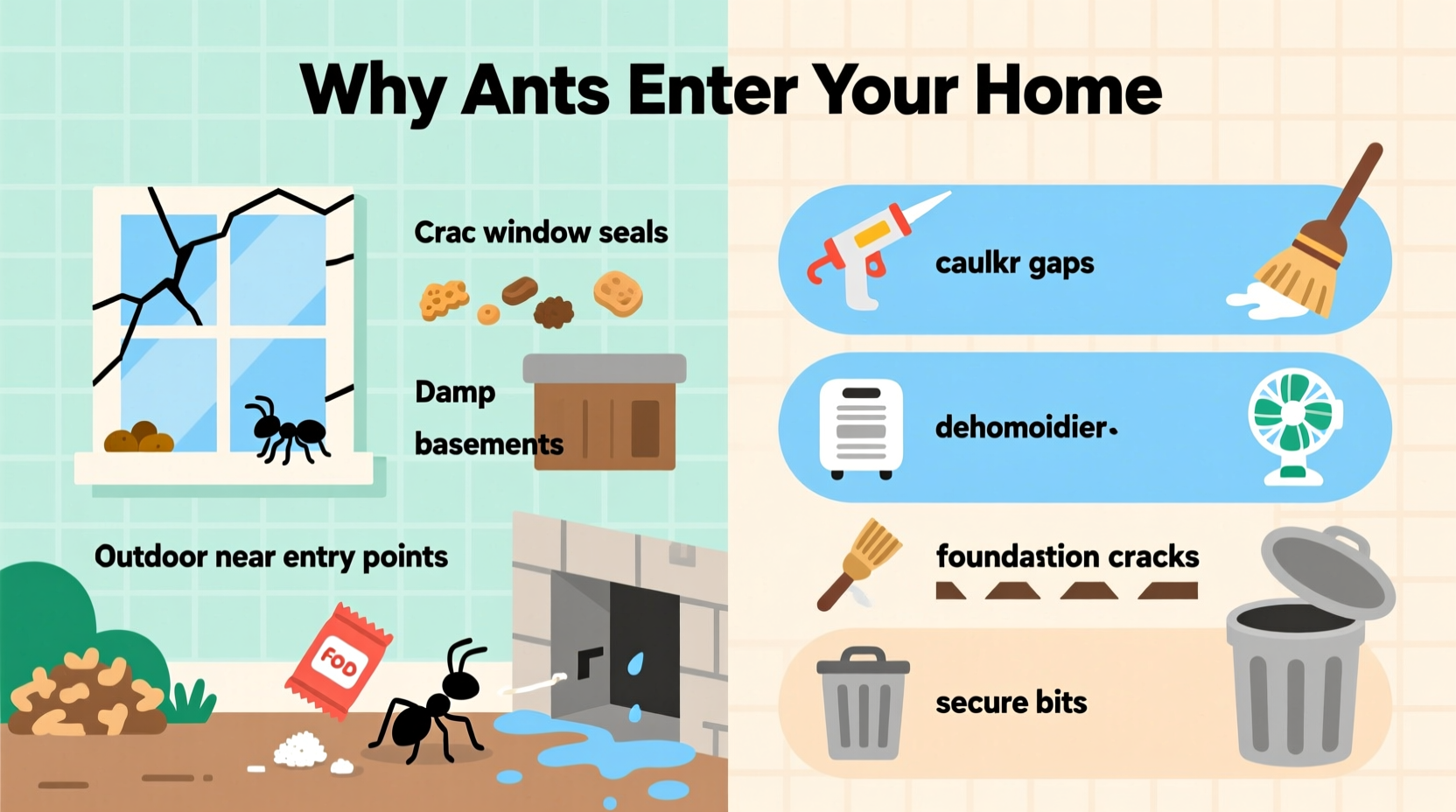 why are ants coming inside my house top reasons solutions