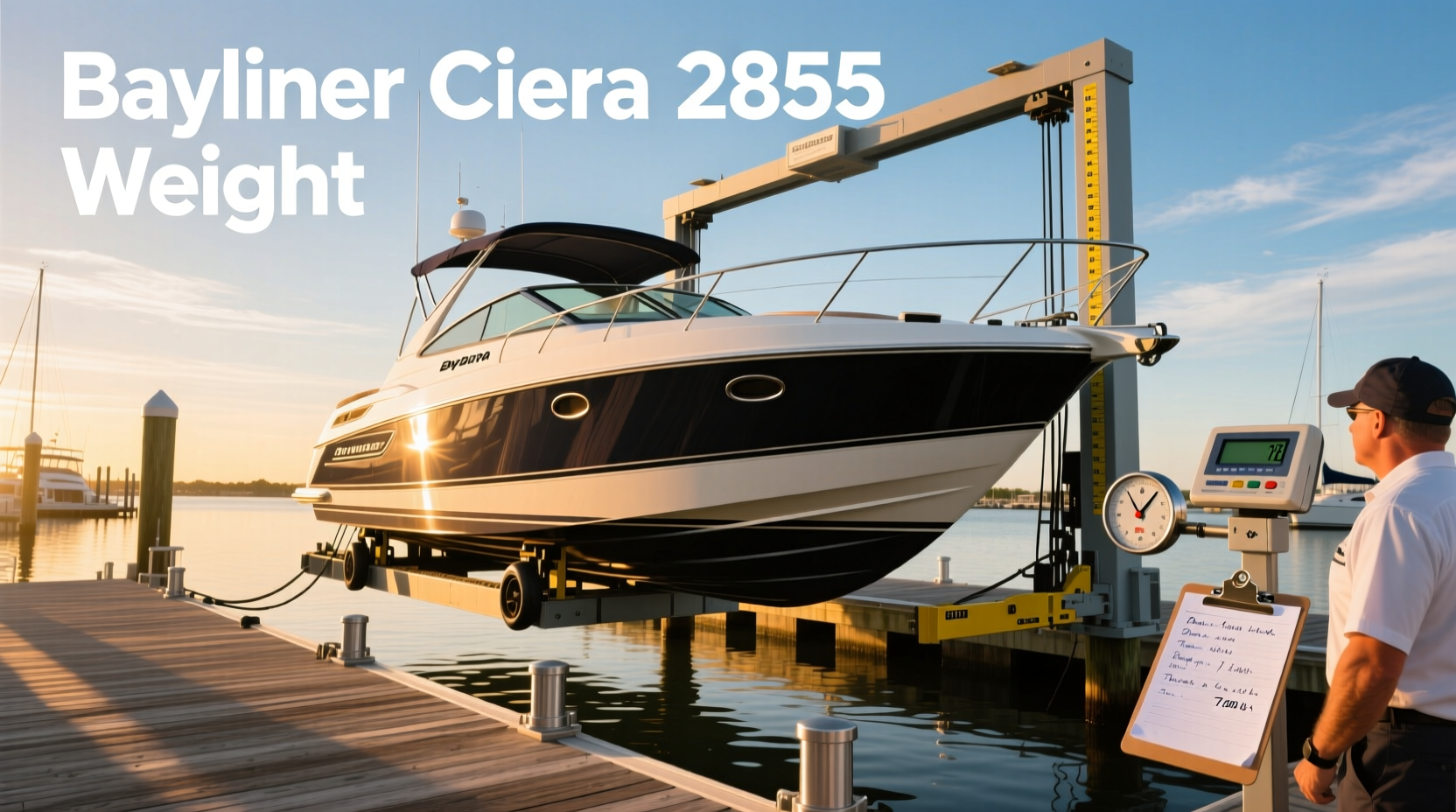 What Is the Bayliner Ciera 2855 Weight? Full Specs & Details