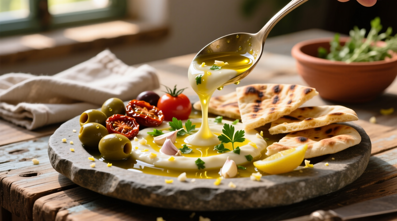 Authentic Mediterranean Garlic Sauce Recipe & Variations