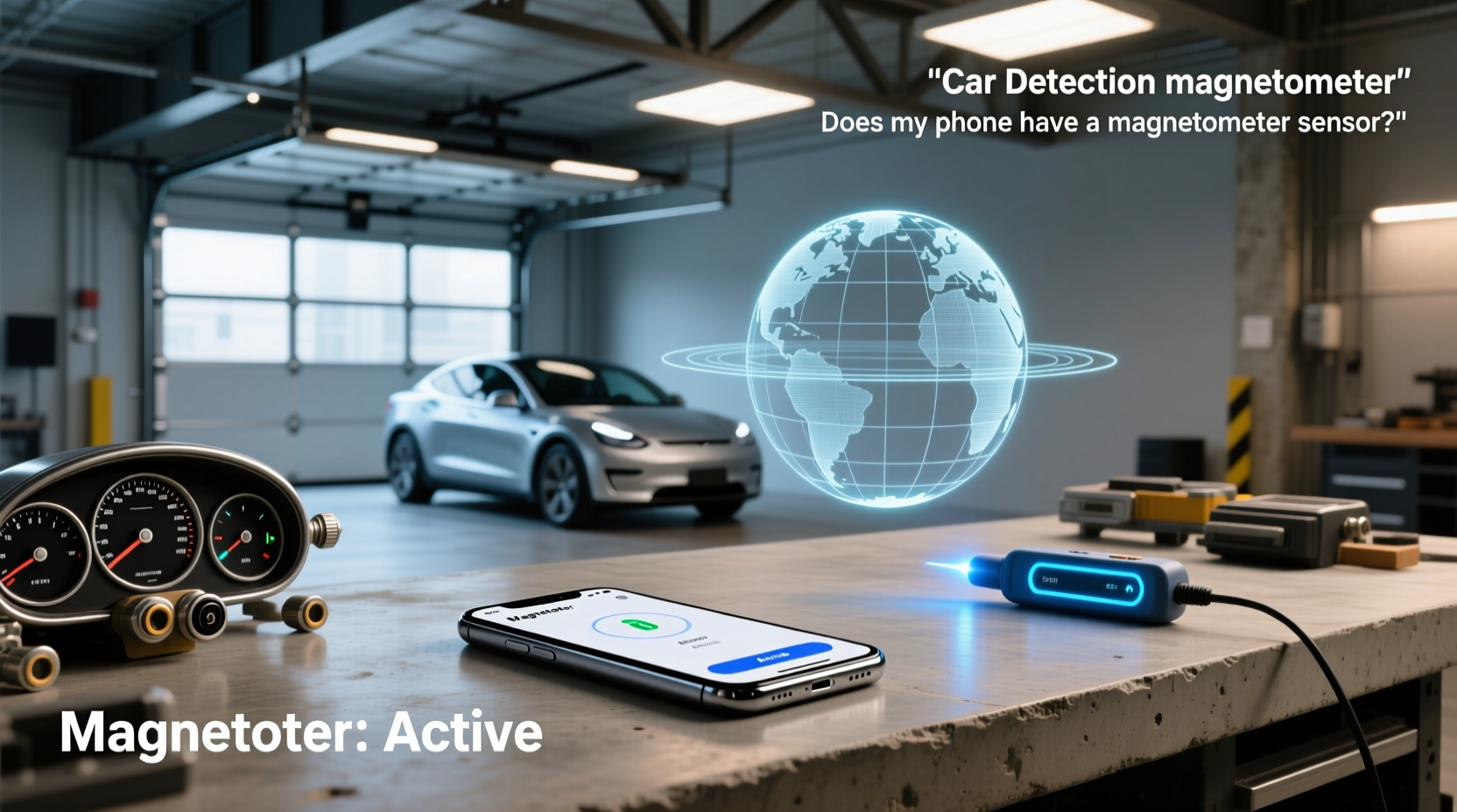 How to choose car detection magnetometer,Does my phone have a magnetometer sensor?