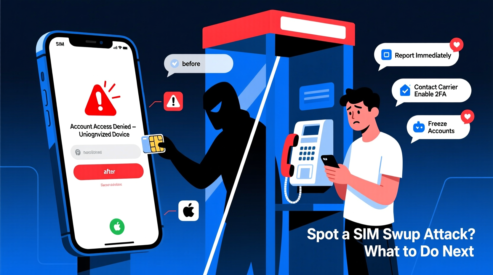 How to Spot a SIM Swap Attack and What to Do Next