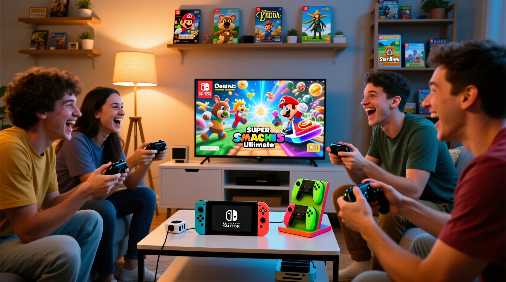best multiplayer nintendo switch great consoles and gamepads for fun together