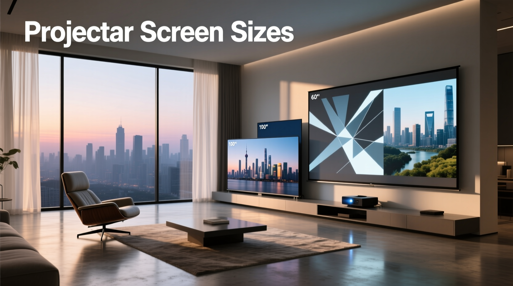 How to Choose the Right Projector Screen Size for Your Space