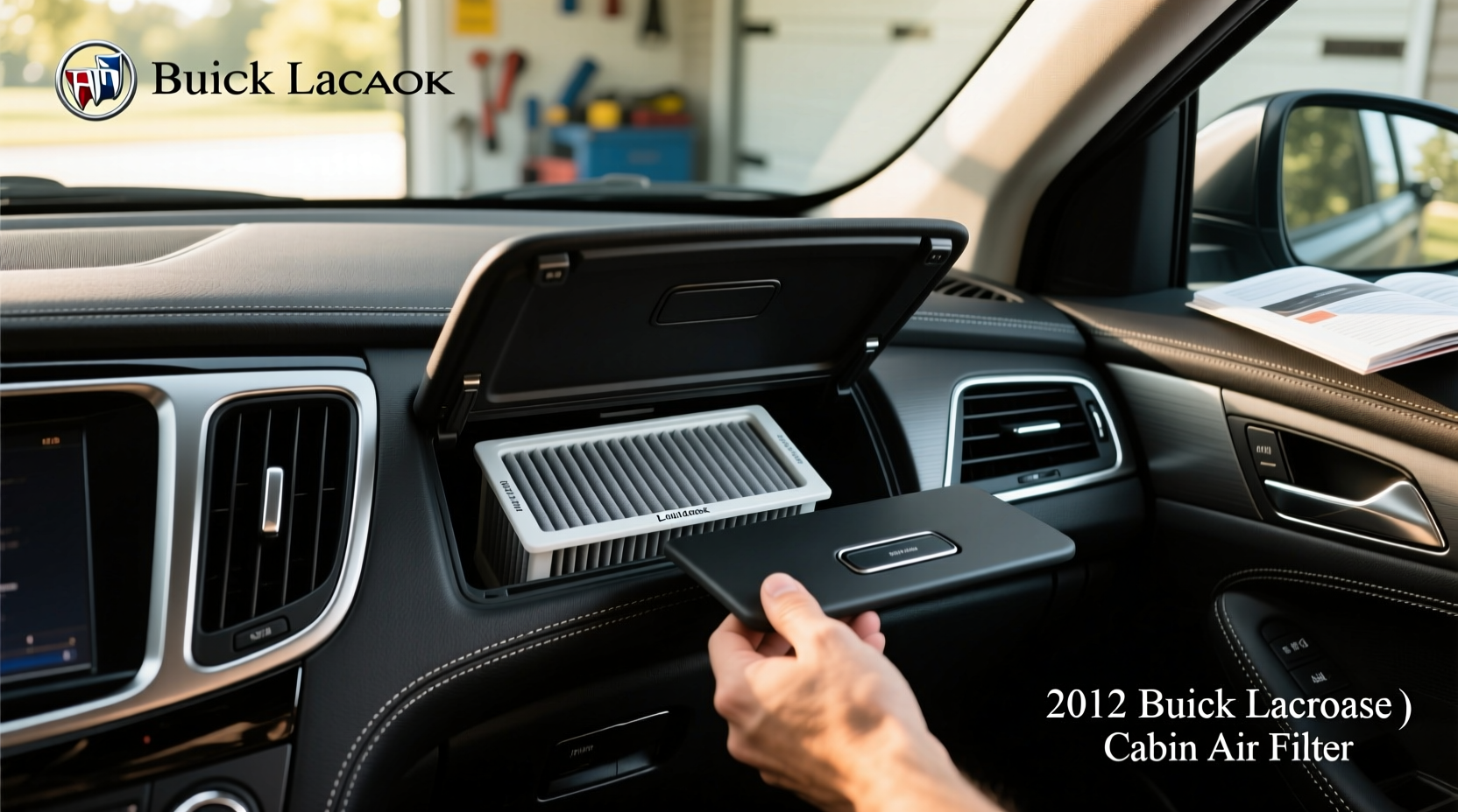 2012 buick lacrosse cabin air filter location replacement