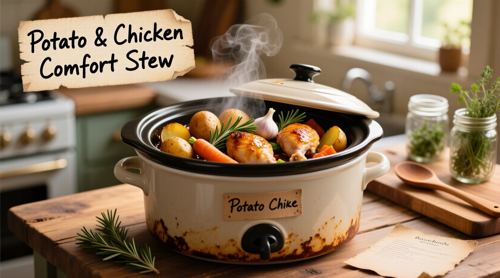 3 Perfect Potato and Chicken Crockpot Recipes (Ready in 6 Hours)