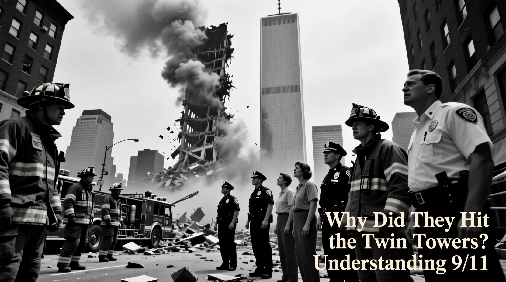 why did they hit the twin towers understanding 9 11