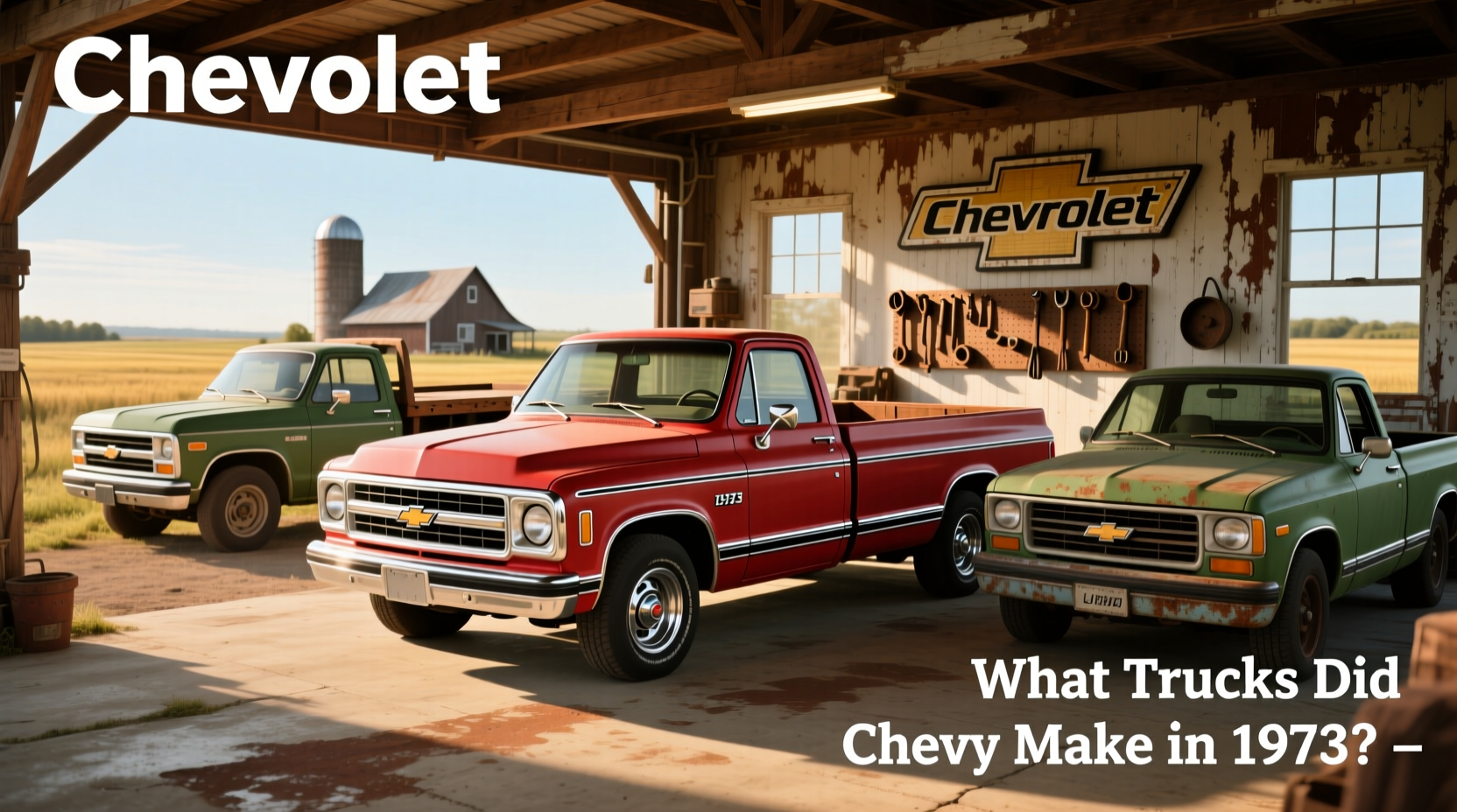 1973 chevy truck guide trims, specs buying tips