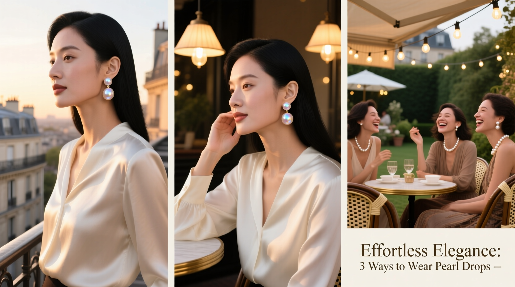 effortless elegance creative ways to style two way pearl drop earrings for every occasion