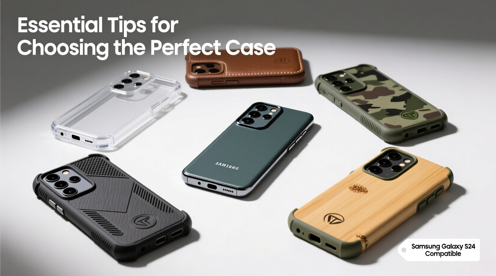 essential tips for choosing the perfect case to protect your samsung galaxy s24