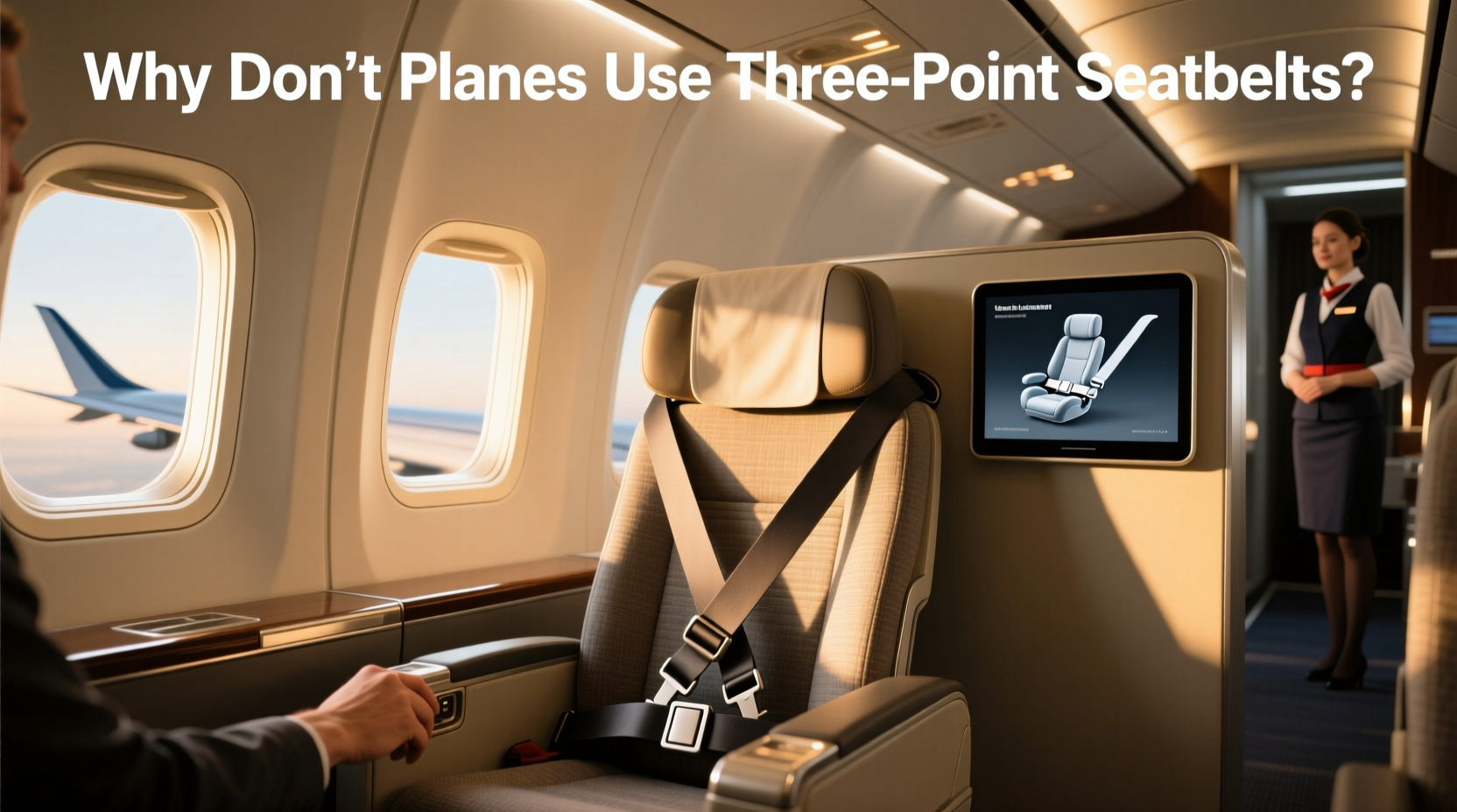 How to Choose a Three Point Seat Belt: Why Planes Don't Use 3 Point Seatbelts?