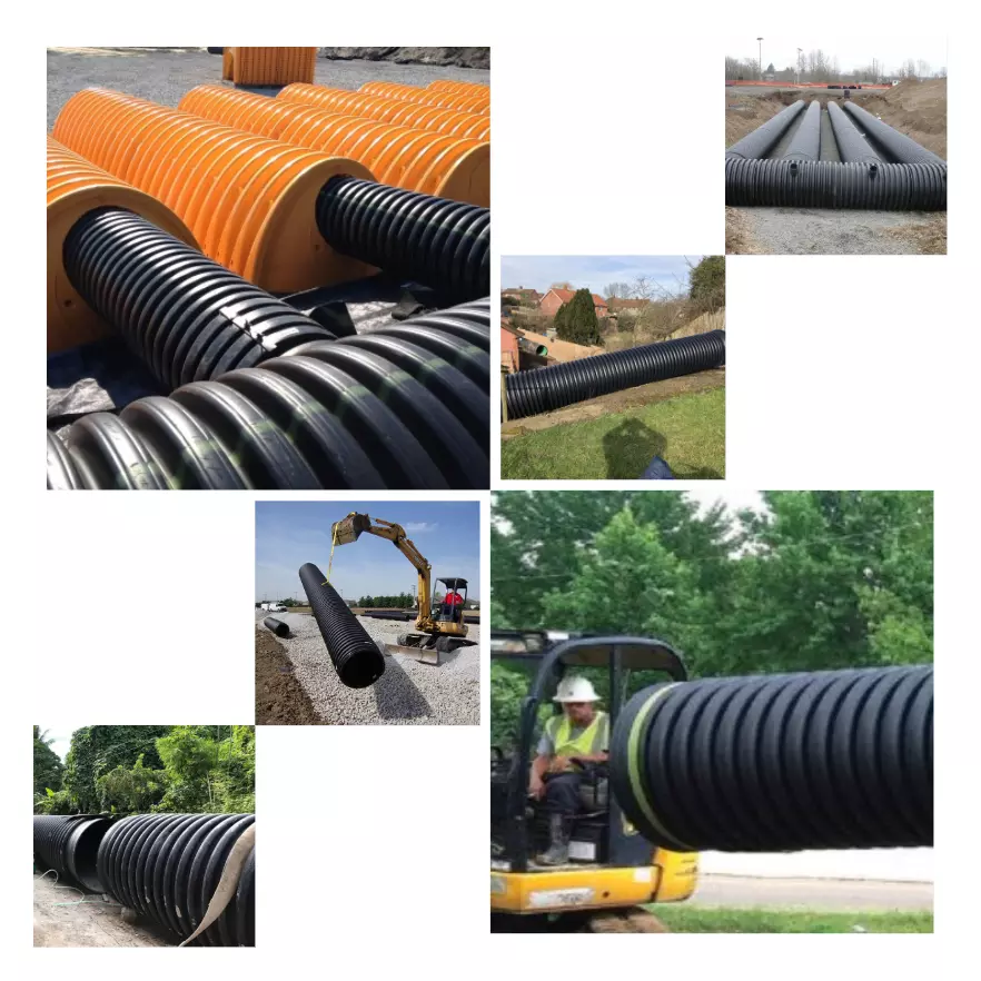 hdpe双壁波纹塑料污水灌溉涵管聚乙烯管 - buy hdpe pipes and
