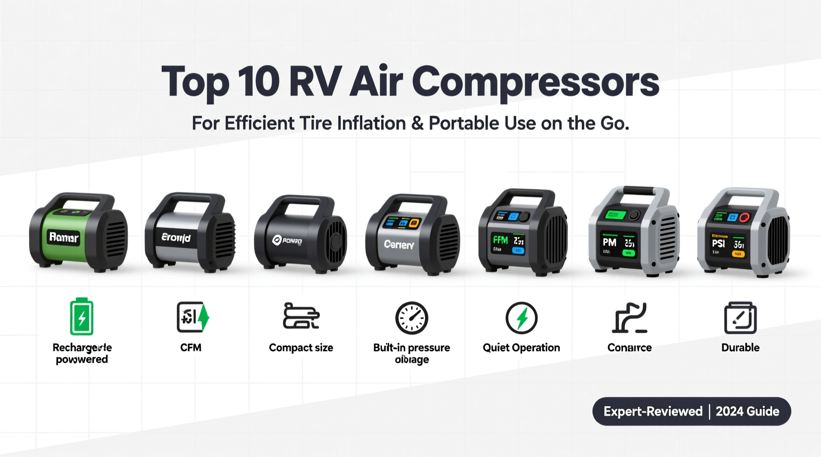 10 best rv air compressors for convenient and reliable inflation