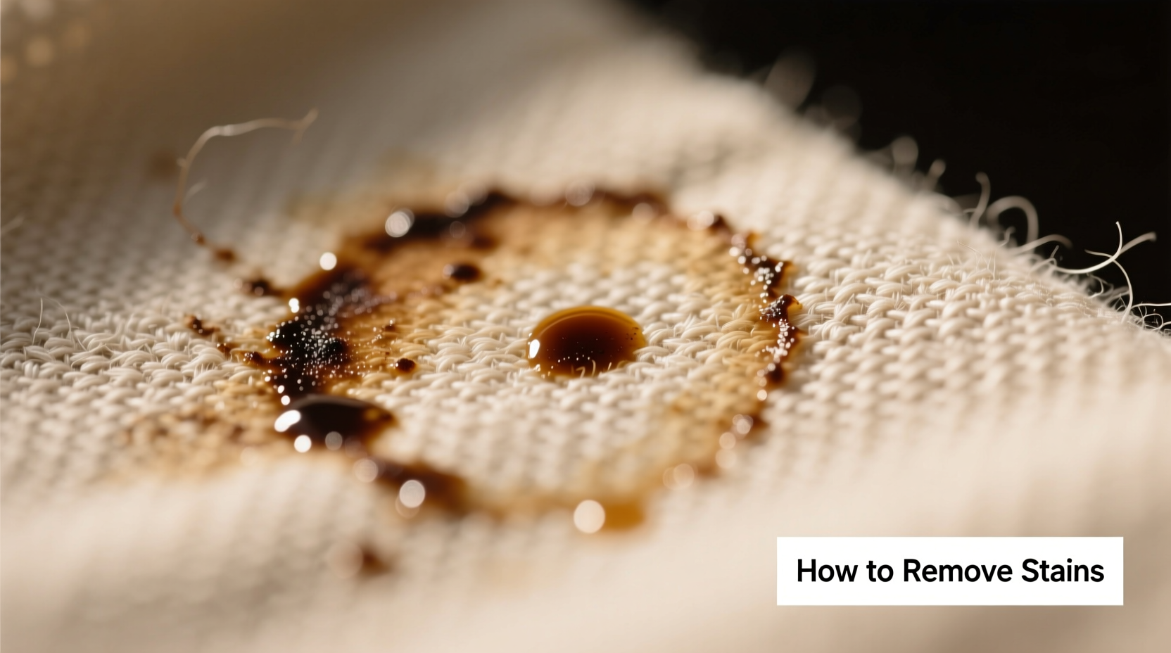 how to remove stains