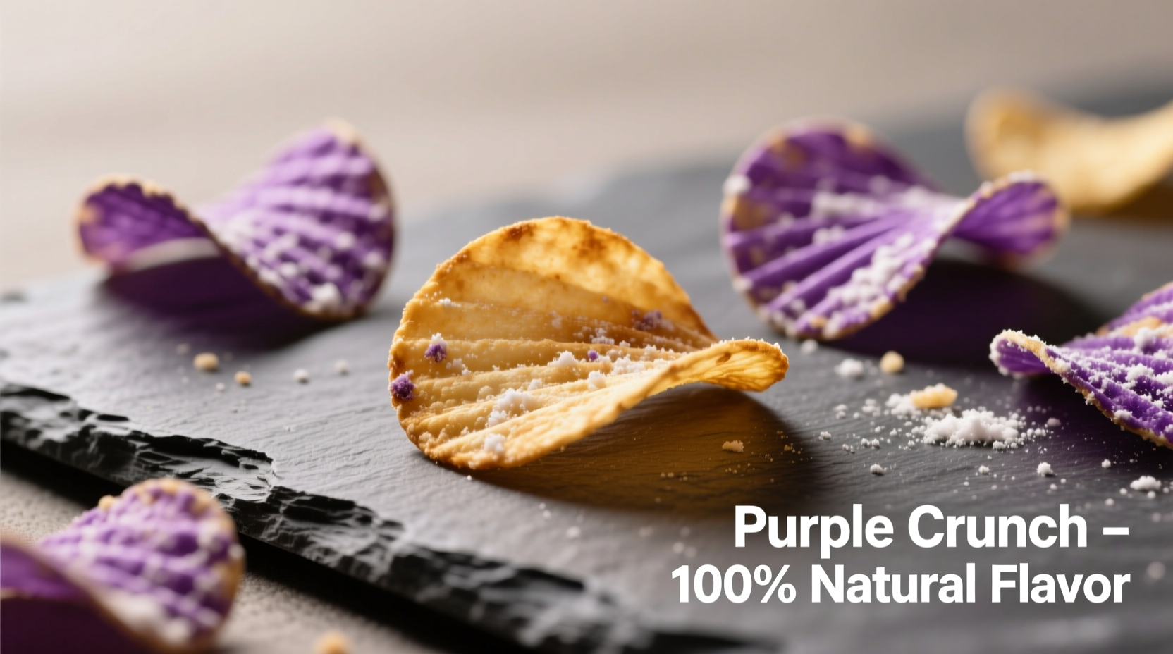 Purple Potato Chips: Natural Color and Nutritional Facts