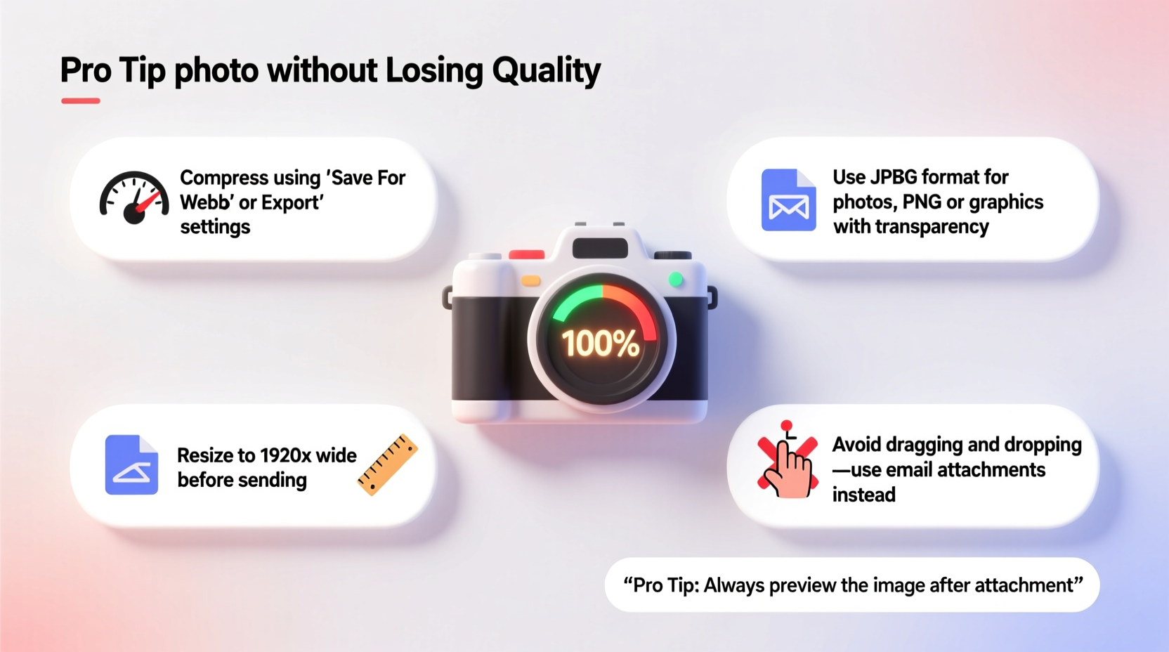 simple and effective tips for how to email a photo without losing quality