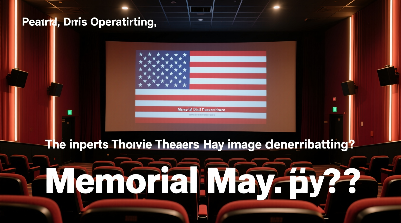 is the movie theater open on memorial day