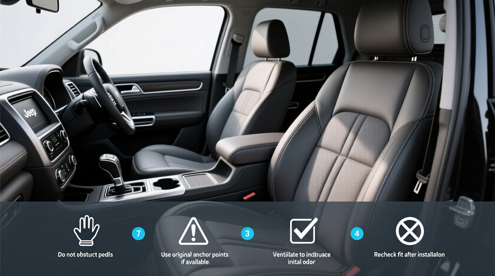 How to Choose Car Seat Covers for 2004 Jeep Grand Cherokee