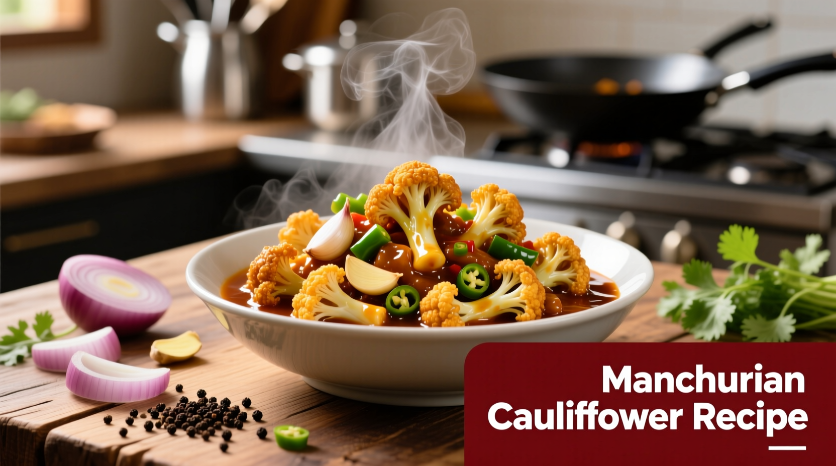 Perfect Cauliflower Manchurian Recipe in 30 Minutes