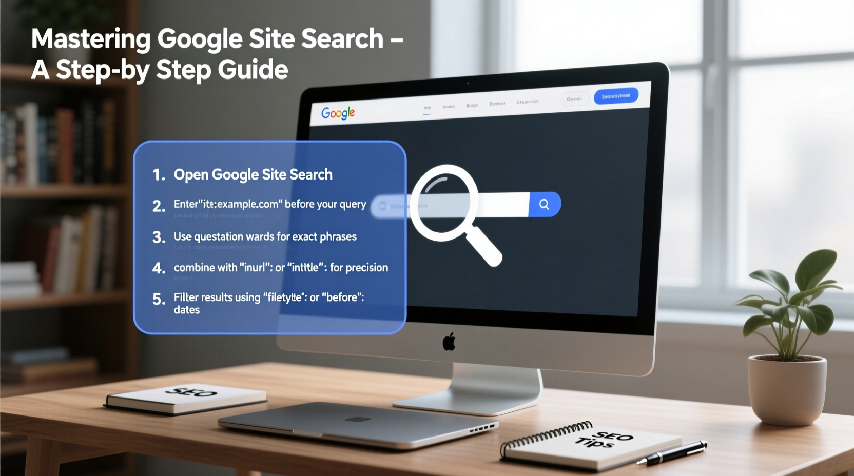 mastering google site search a step by step guide to efficiently search any website