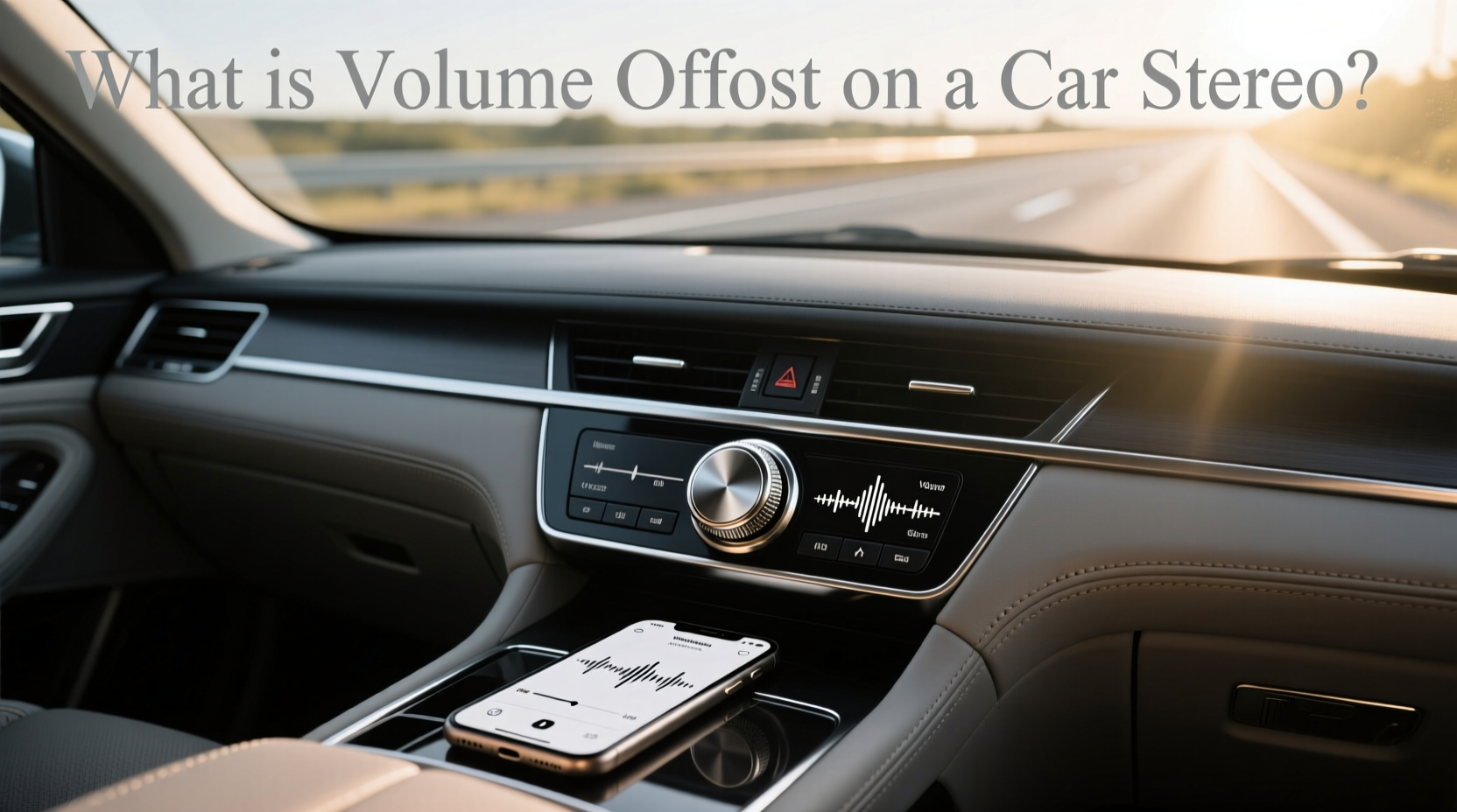 How to Choose Car Radio Volume Knob, What Is Volume Offset on a Car Stereo?