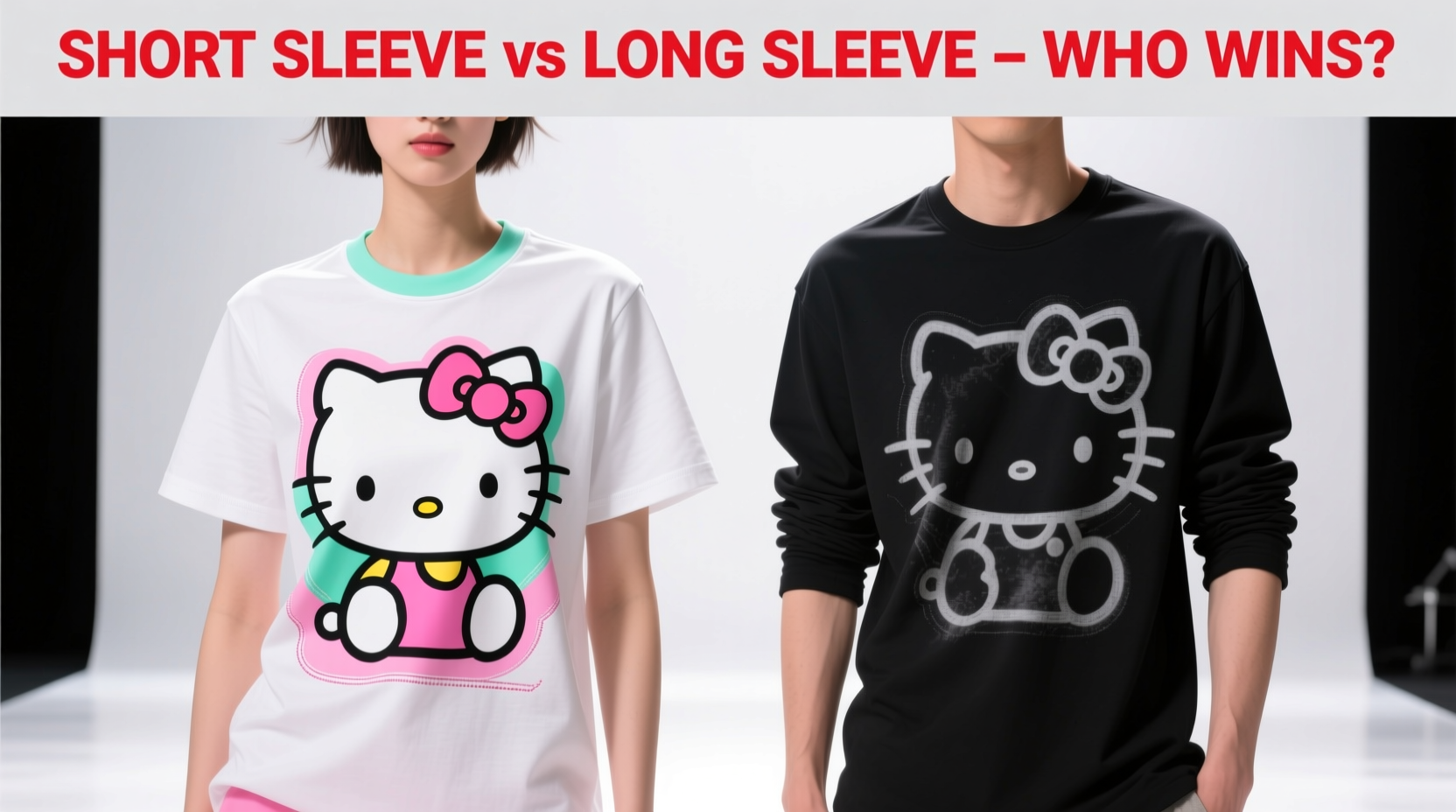 sanrio tee showdown is a short sleeve really better than long