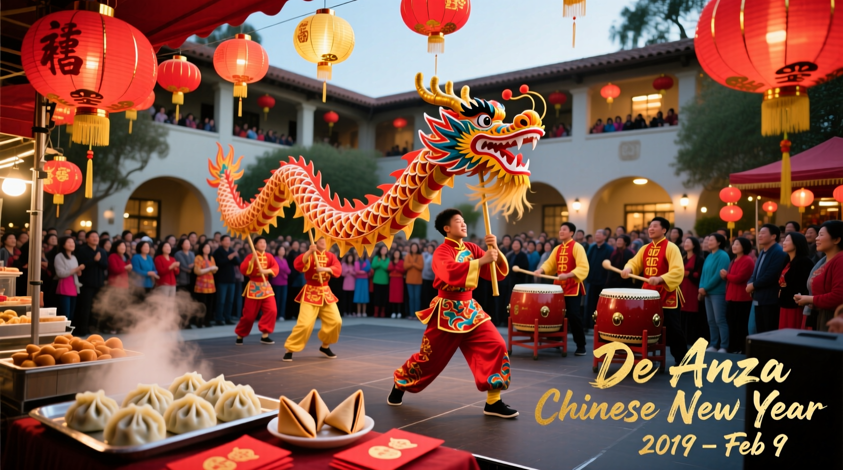De Anza Chinese New Year 2019: Feb 9 Celebration
