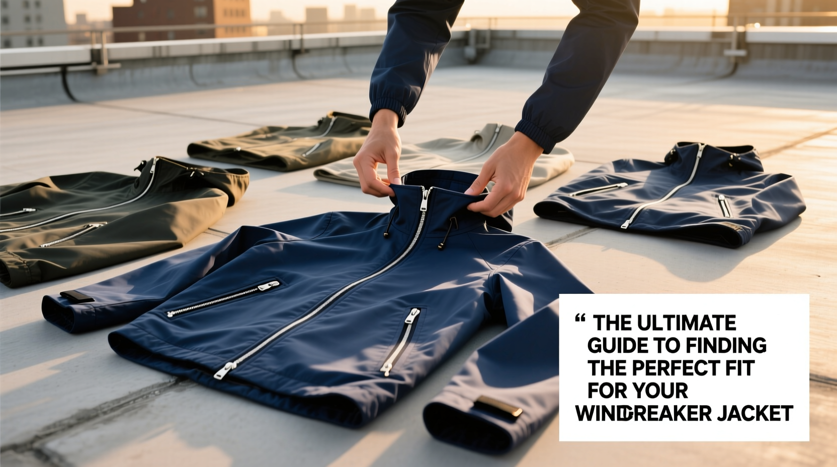 the ultimate guide to finding the perfect fit for your windbreaker jacket