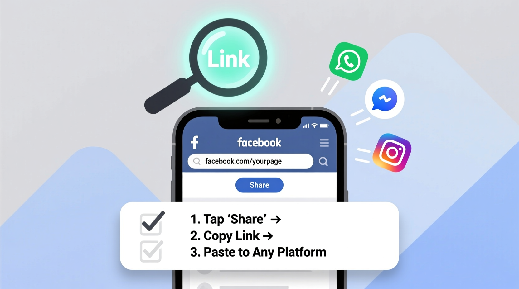 how to easily find and share your facebook page link for maximum engagement