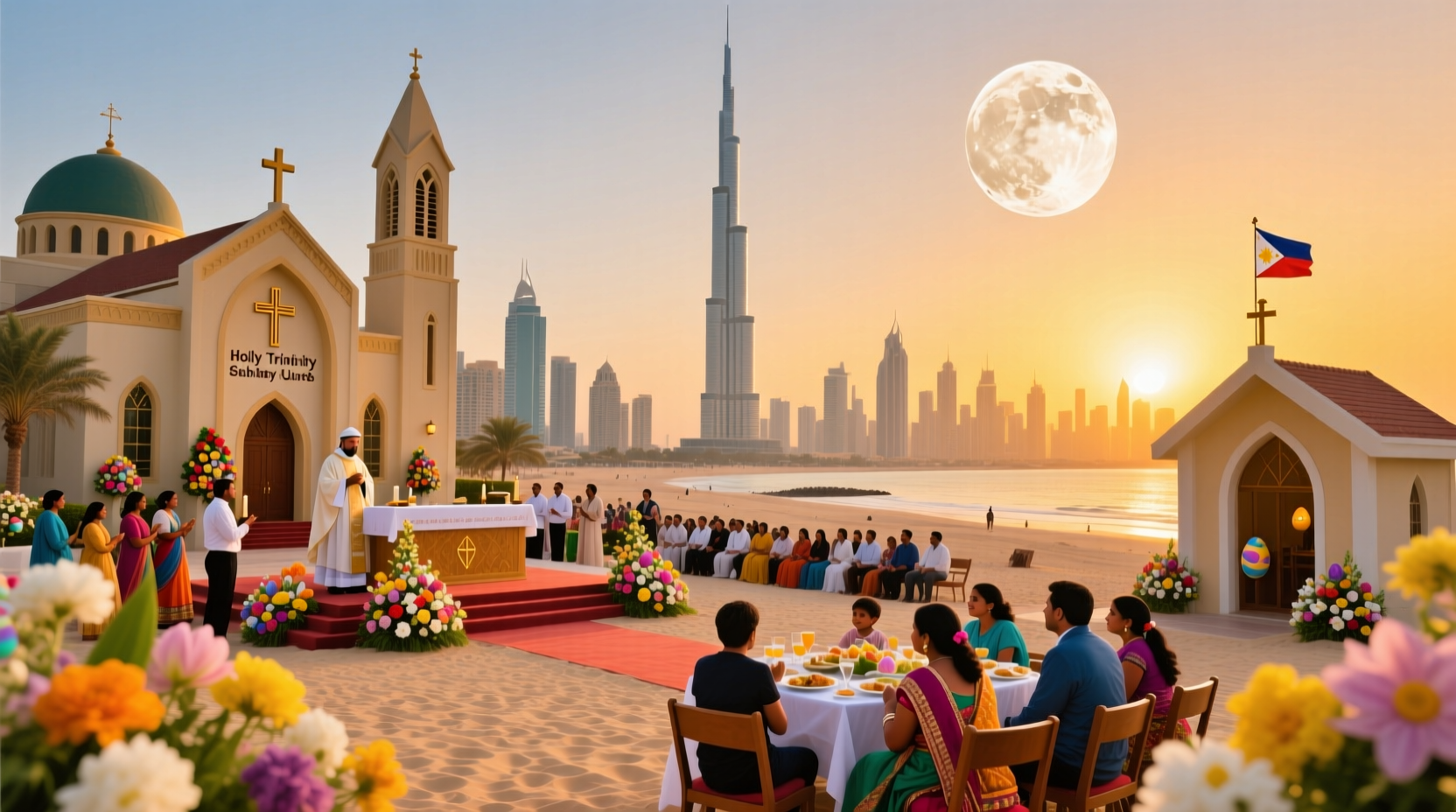 when is easter in dubai