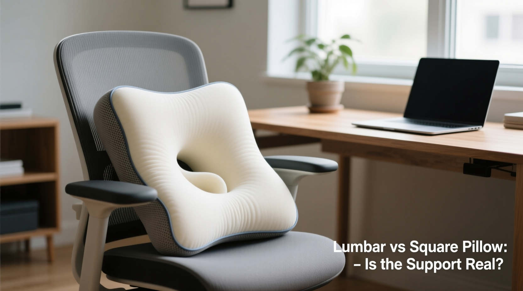 is a lumbar pillow really better for back support than a square pillow or is it just hype