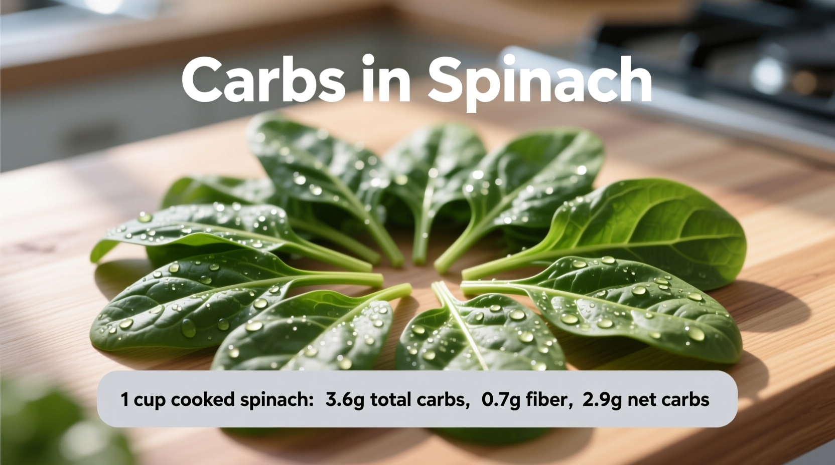 Carbs in Spinach: Exact Numbers for Your Diet Plan