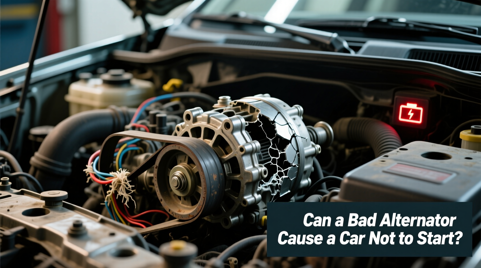 can a bad alternator cause a car not to start