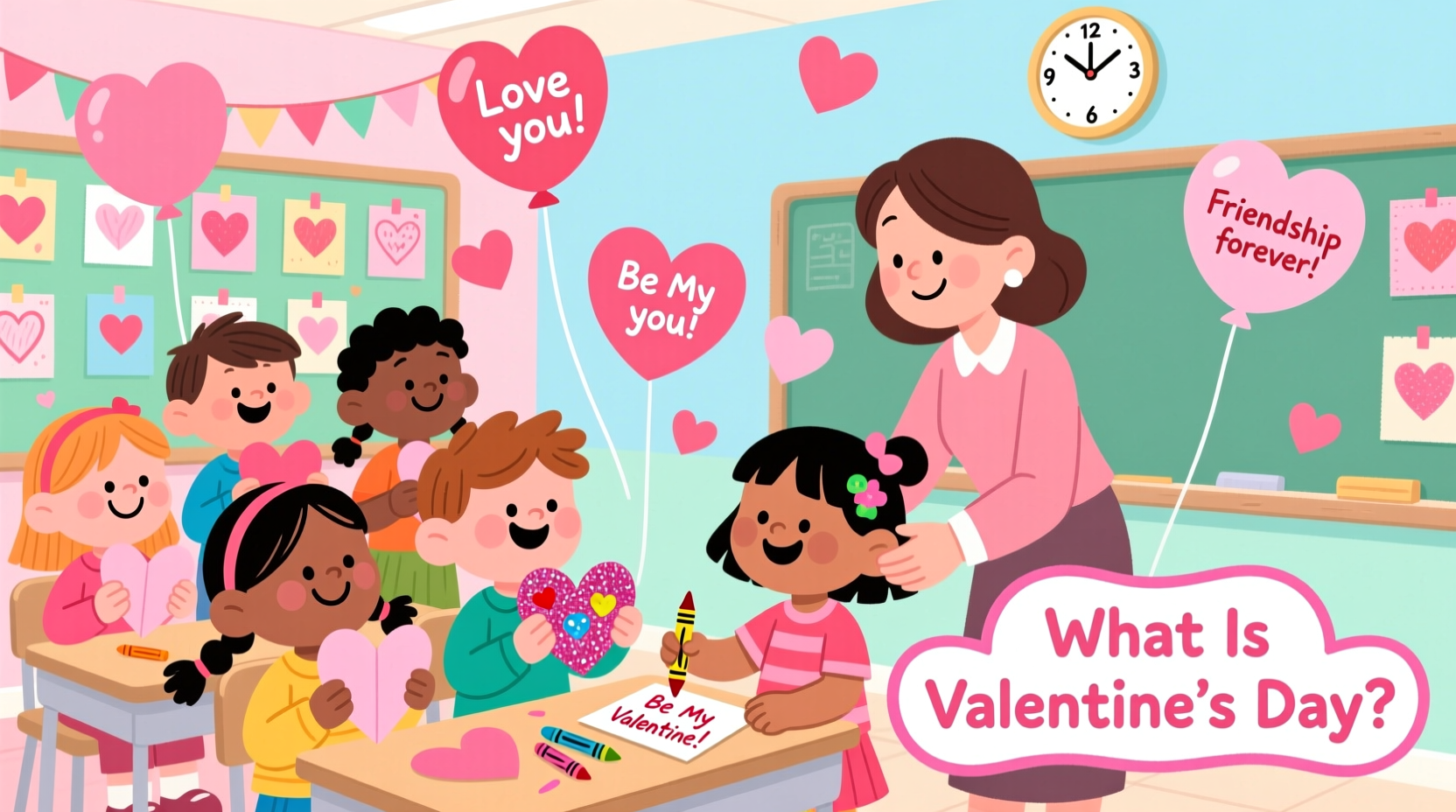 what is valentines day first grade