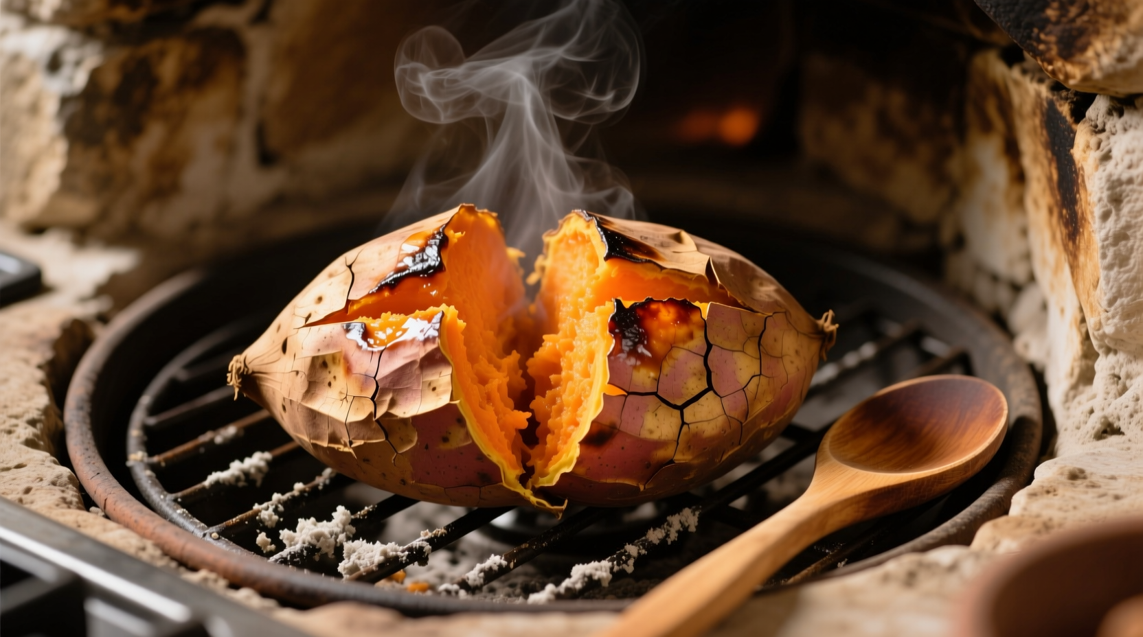 sweet potato in oven