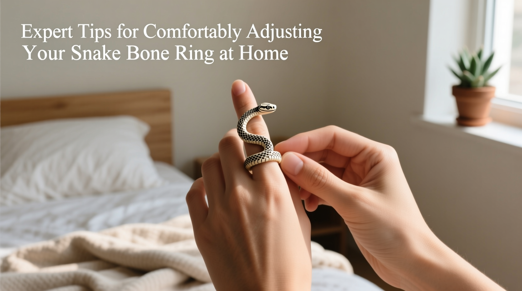 expert tips for comfortably adjusting your snake bone ring at home