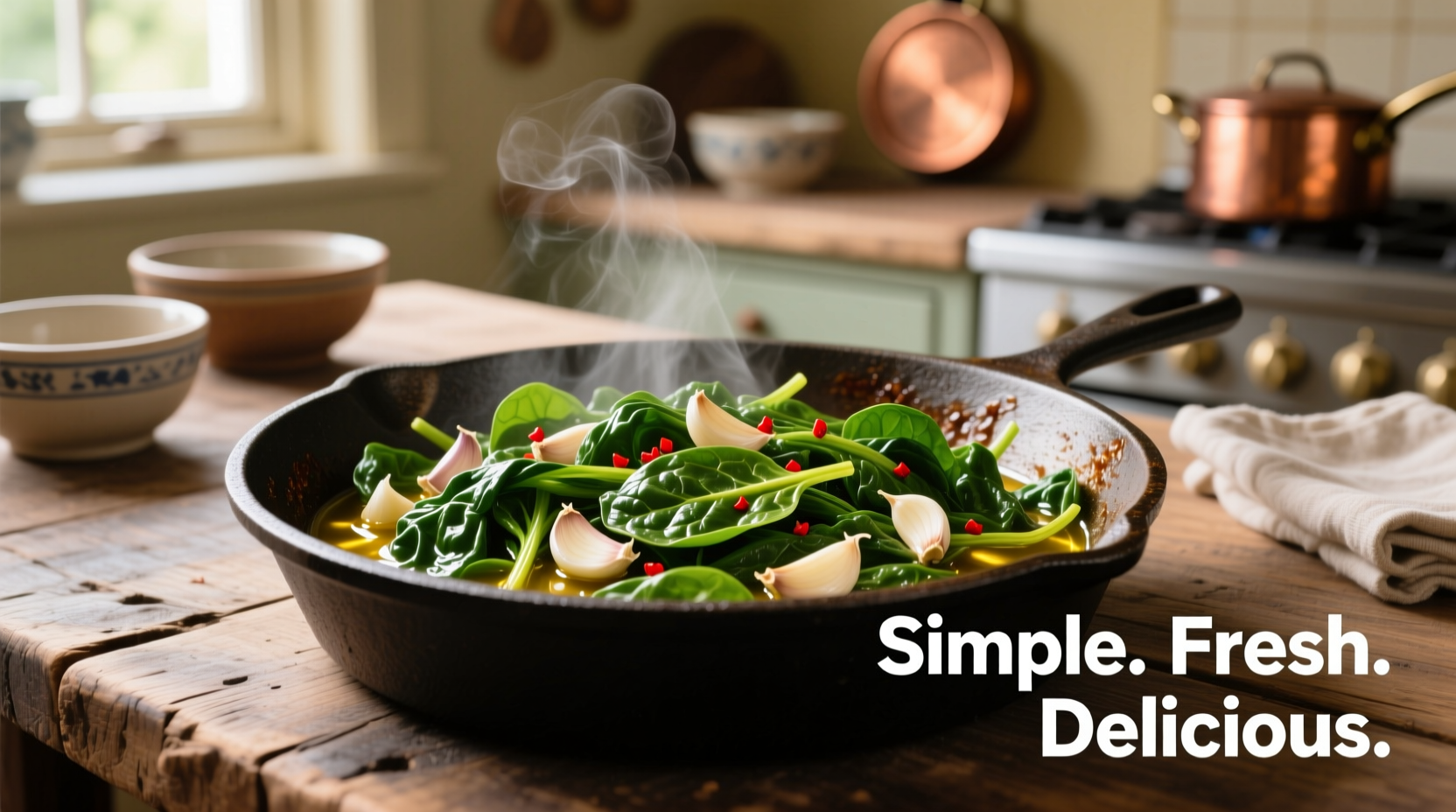 Perfect Sautéed Spinach with Garlic: 10-Minute Recipe & Tips
