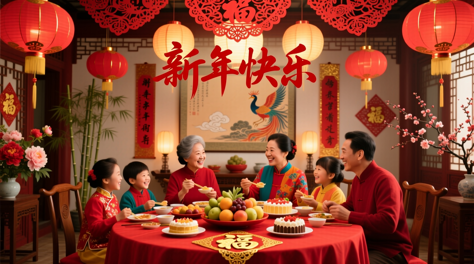 how to decorate for new year