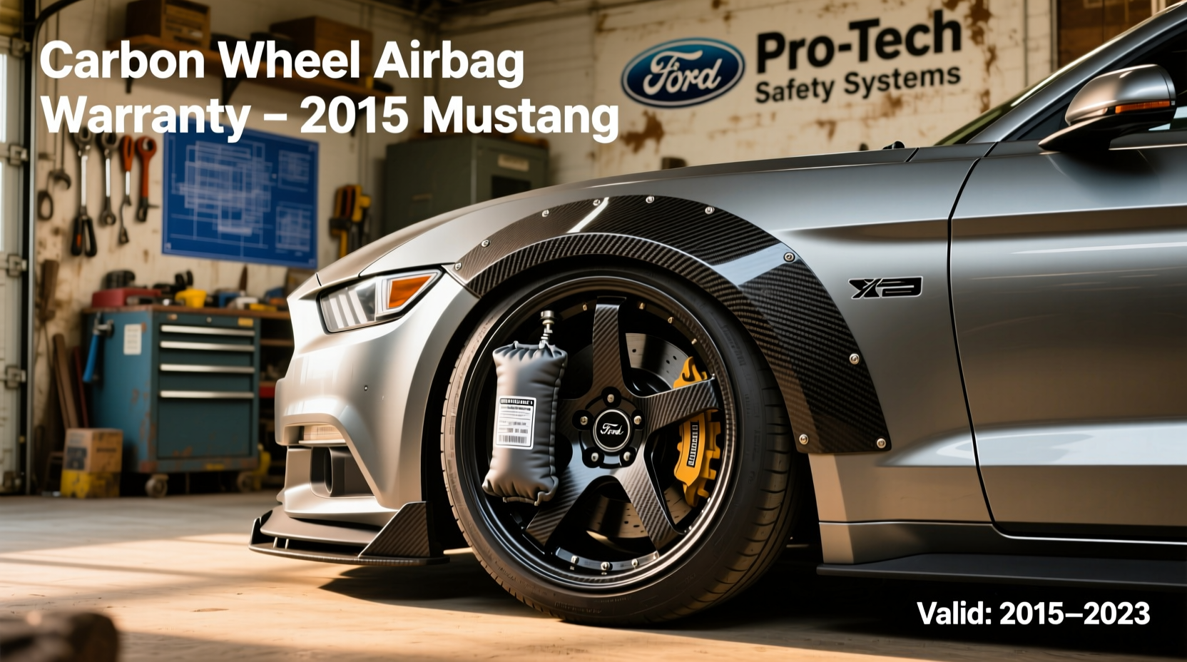 carbon wheel airbag warranty 2015 mustang