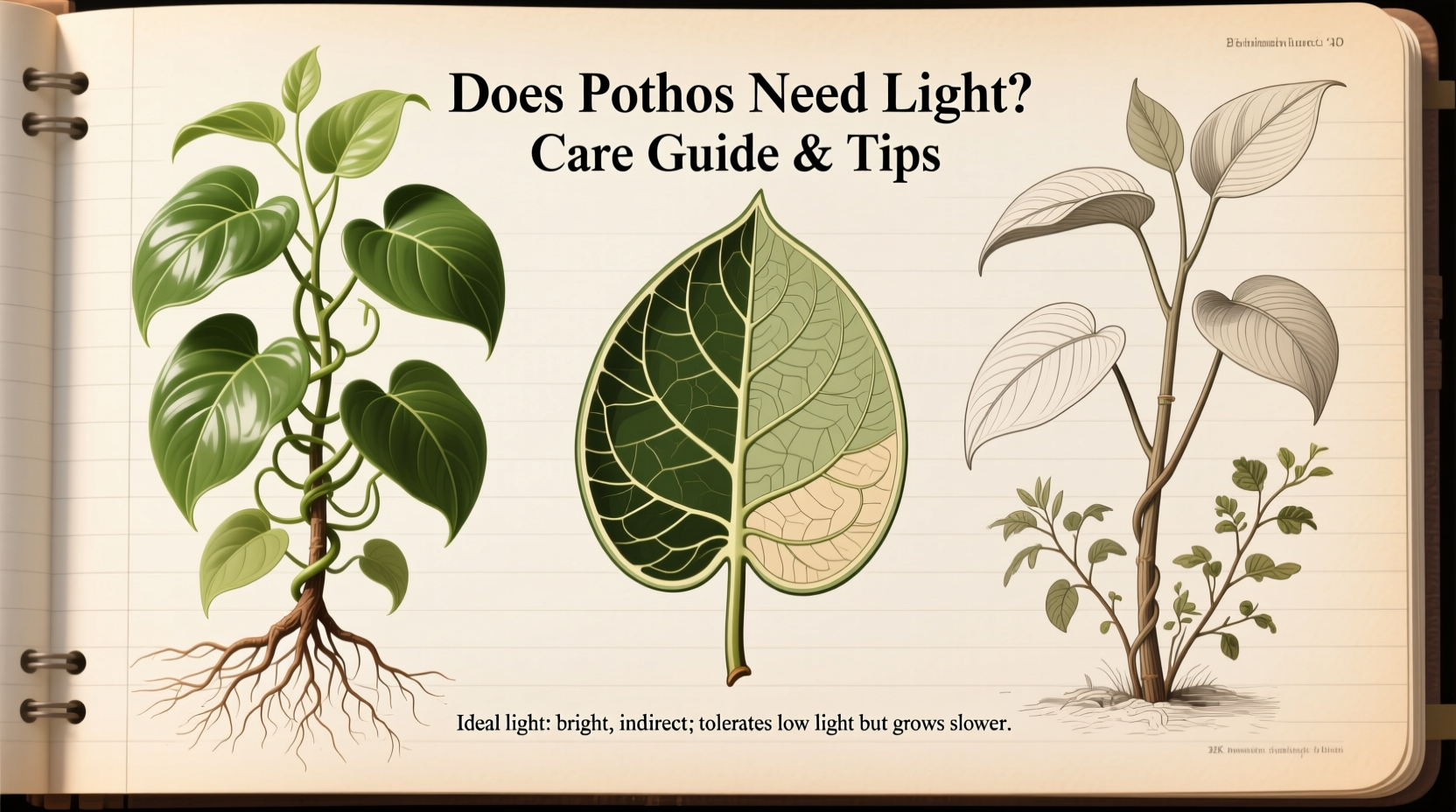 does pothos need light