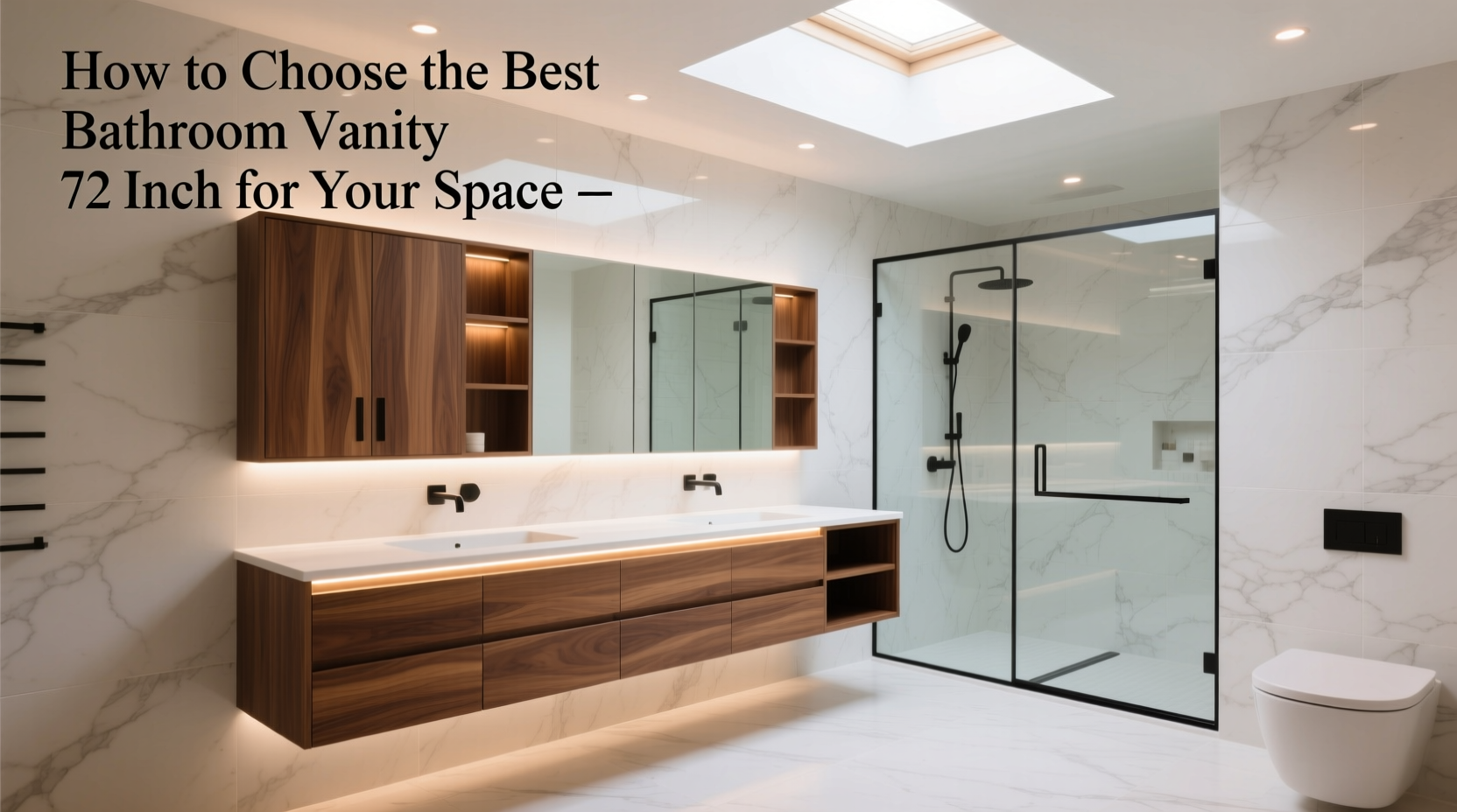How to Choose the Best Bathroom Vanity 72 Inch for Your Space
