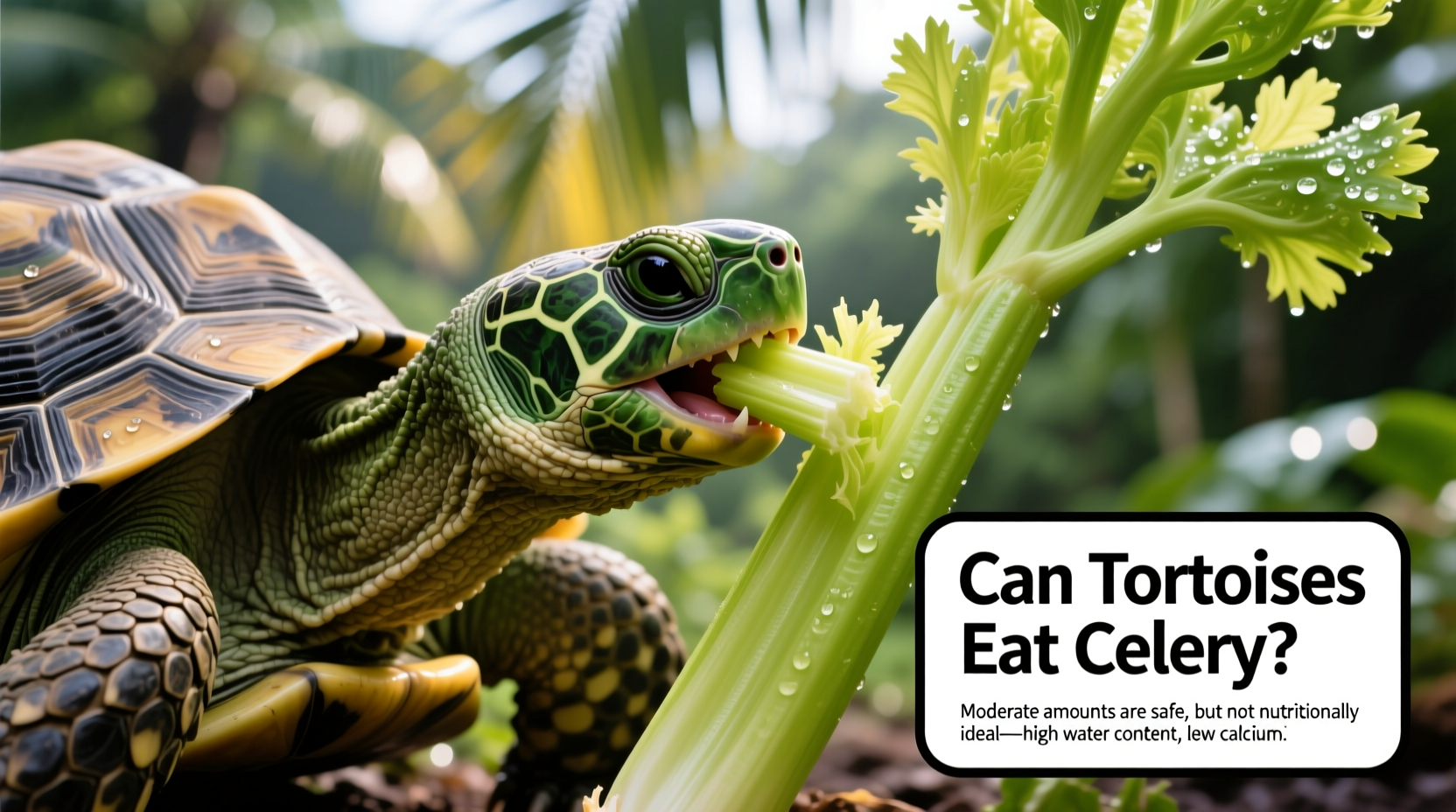 Can Tortoises Eat Celery? Vet-Approved Feeding Guide