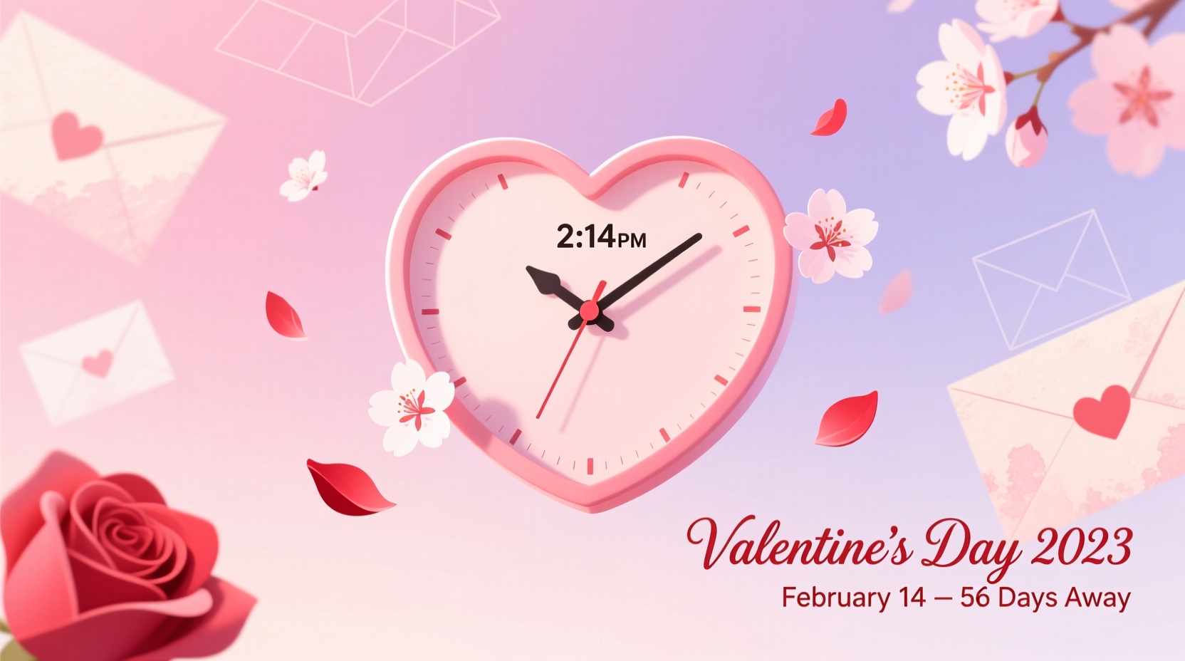 how many days valentines day 2023