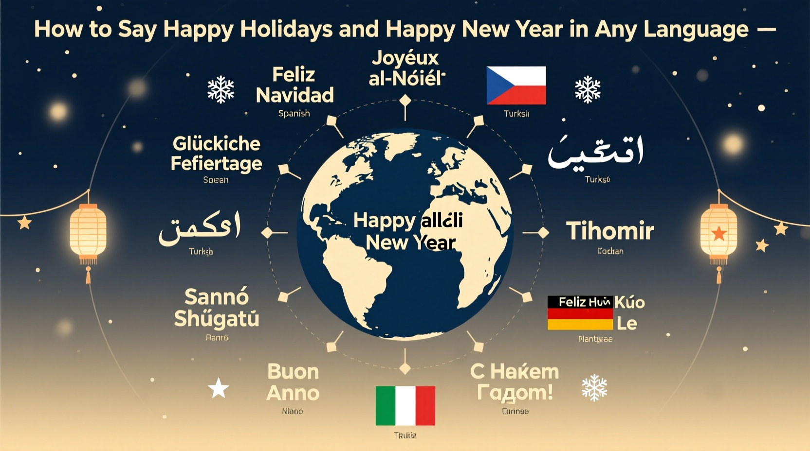 how to say happy holidays and happy new year