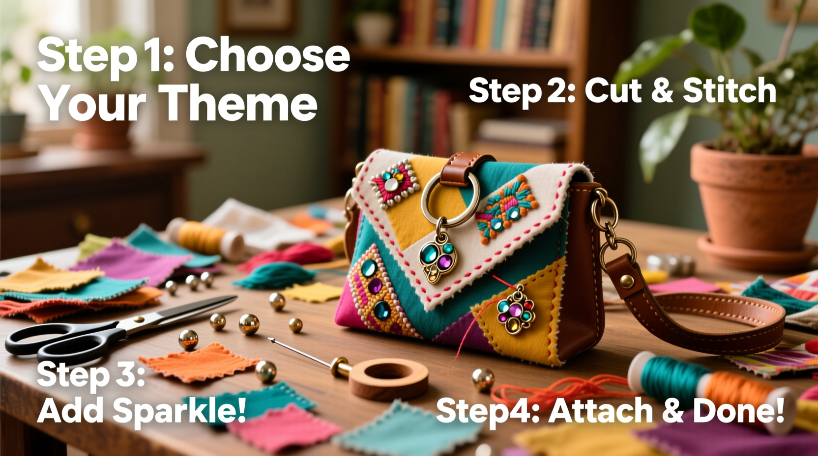 creative step by step guide to crafting unique bag accessory keychains at home