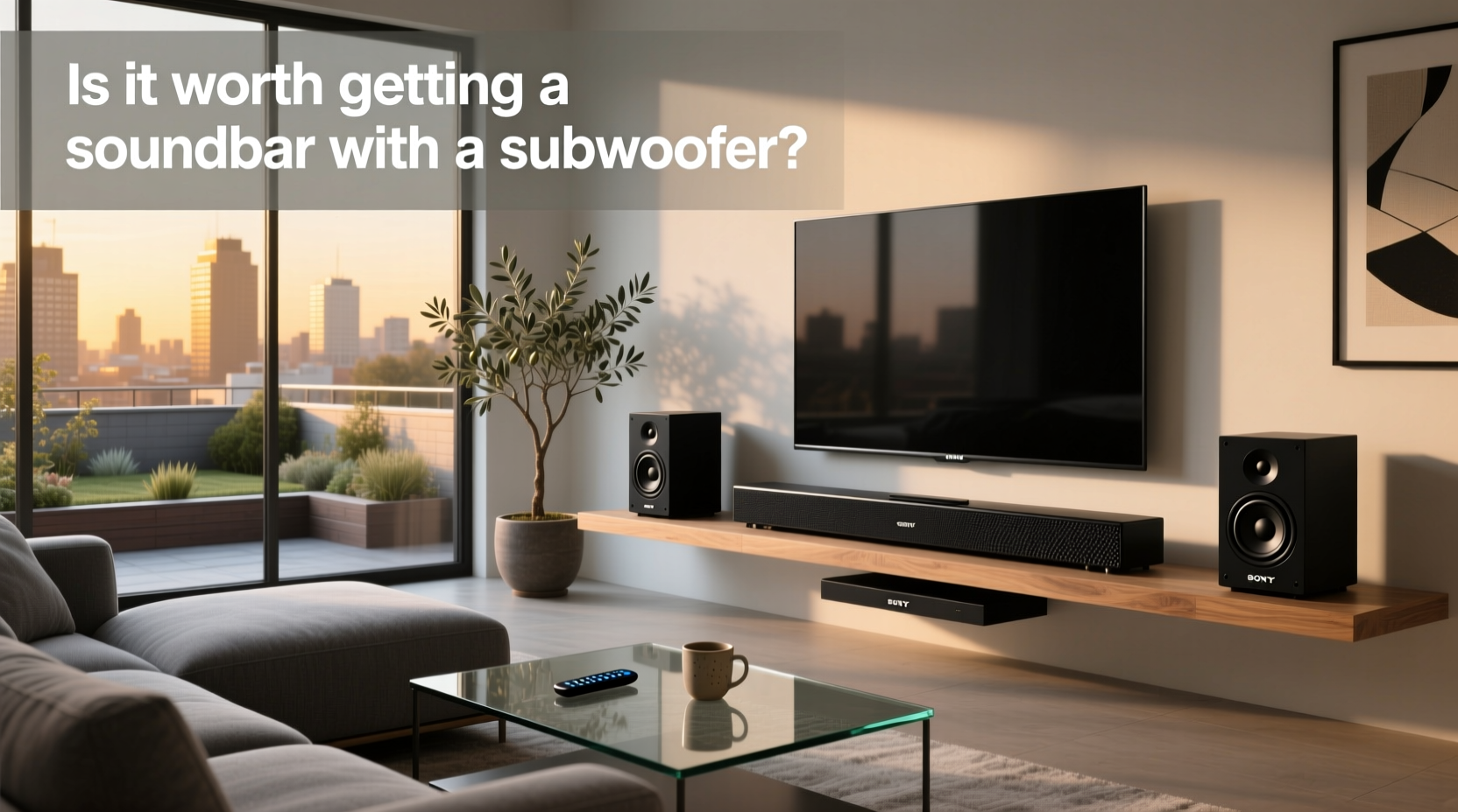 sony subwoofer,Is it worth getting a soundbar with a subwoofer? buying guide